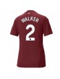 Billige Manchester City Kyle Walker #2 Tredjedrakt Dame 2024-25 Kortermet